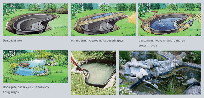 Идеи для создания красивого садового пруда
